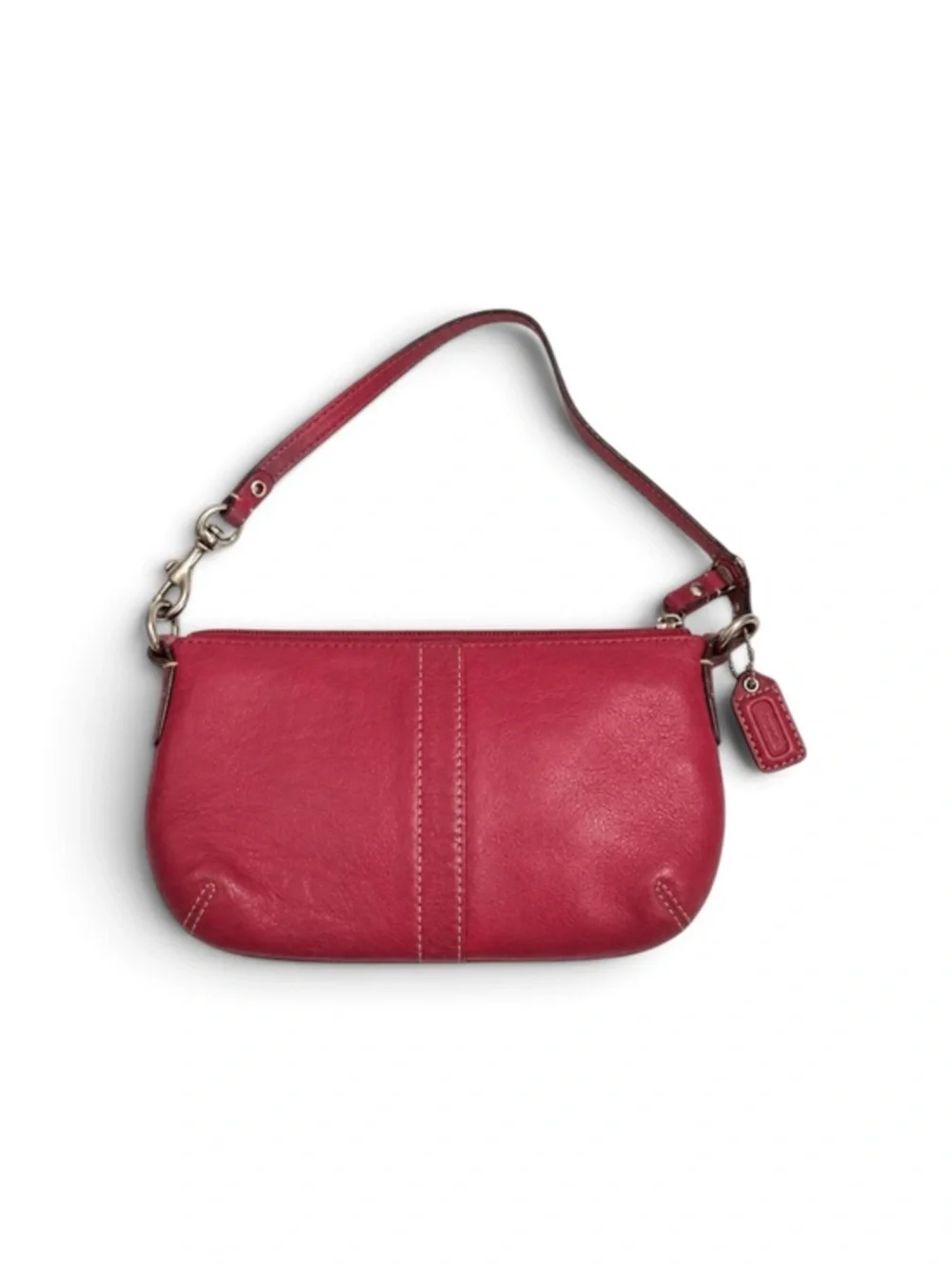 Coach vintage y2k pink leather soho wristlet mini bag